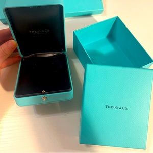 Tiffany&Co necklace case with box